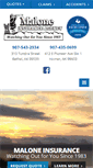 Mobile Screenshot of malone-insurance.com